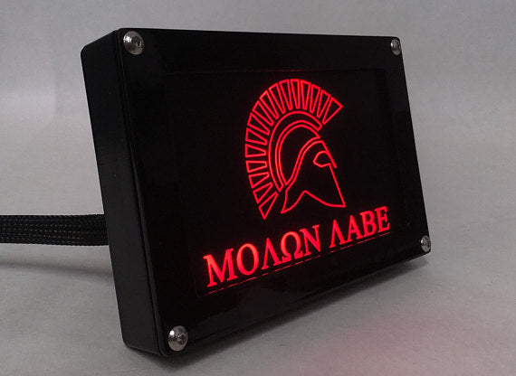 Custom Light Up Hitch Cover Assembly