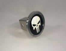 Punisher Round Reflective Hitch Cover