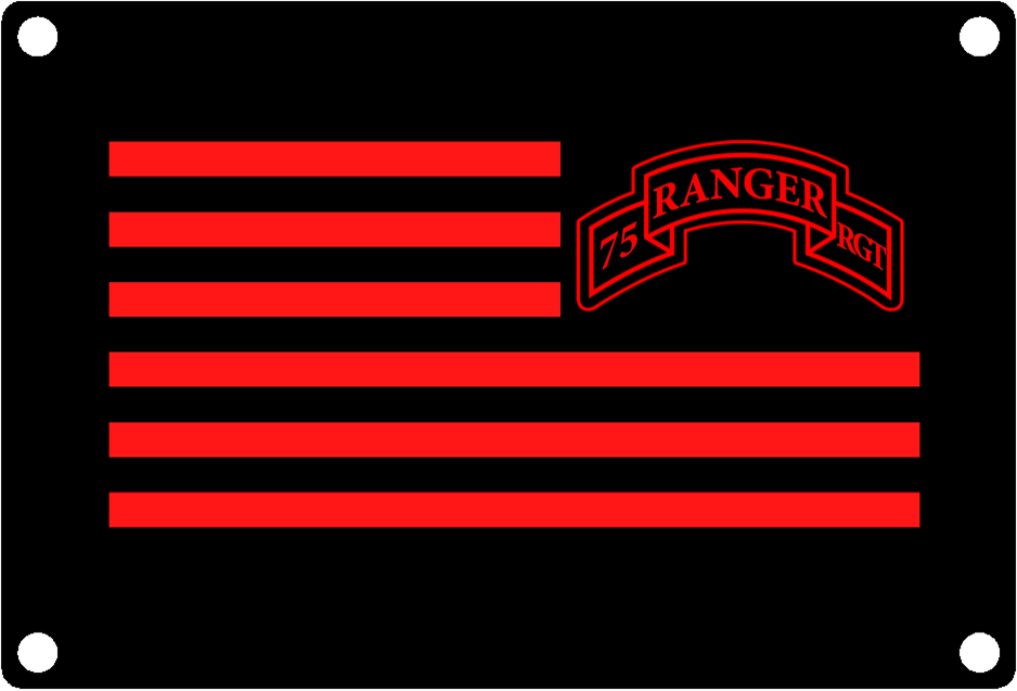 75th Ranger RGT Stripes