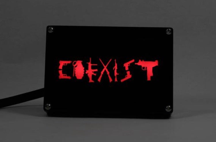 COEXIST LED Hitch Cover Base with Matte Border
