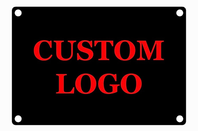 Master Parachutist CUSTOM LED Hitch Cover Base with Matte Border